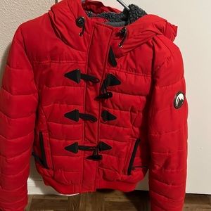 Cute red jacket